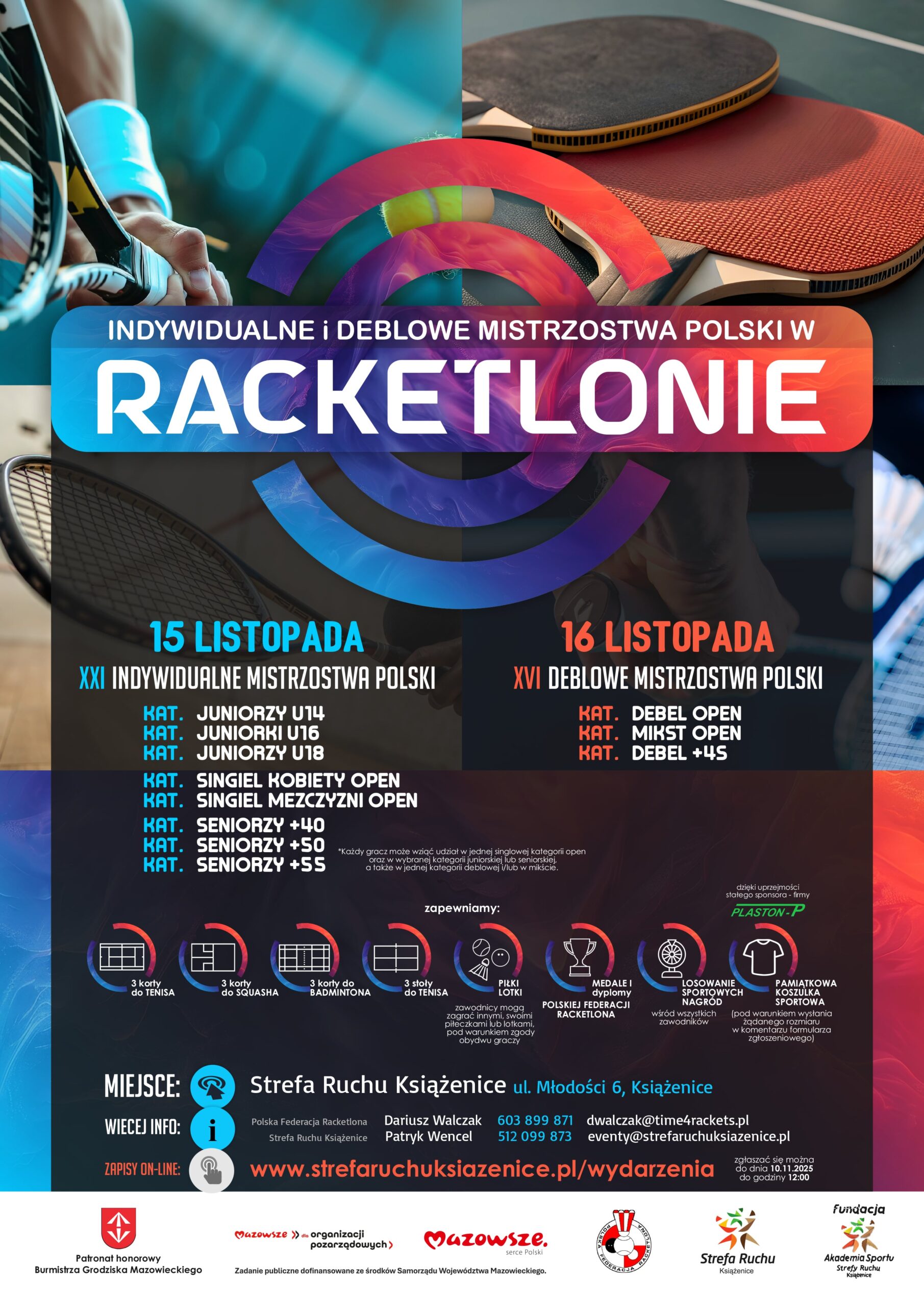 Polish Racketlon Open Turnieje w Polsce - Polska Federacja Rackeltona